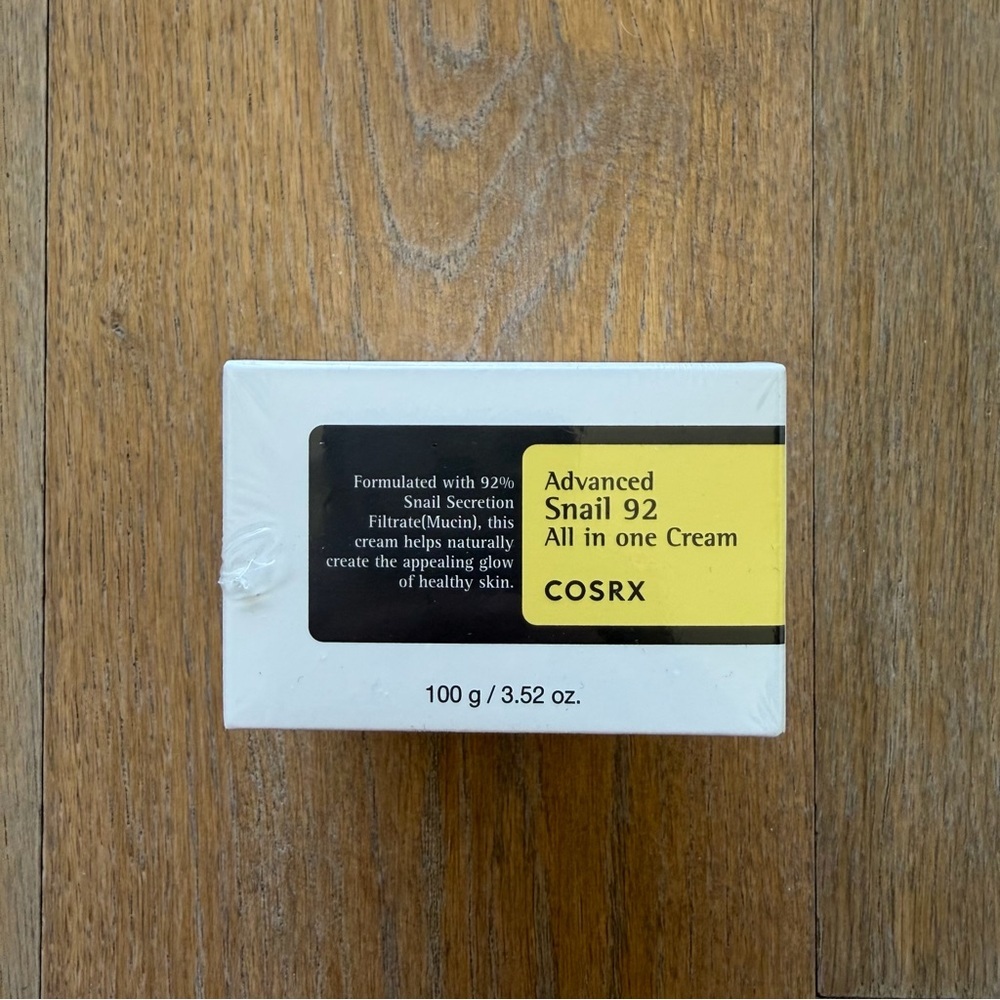 NIB COSRX snail cream